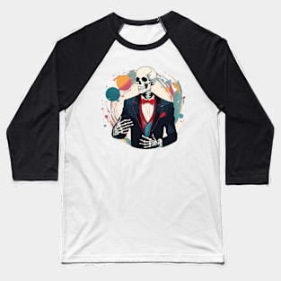 Suited Skeleton Seeks Dance Companion Baseball T-Shirt